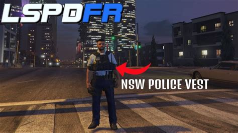 LSPDFR is a mod for GTA V, which enables you to play as a cop in Los Santos. . Victoria police vest lspdfr
